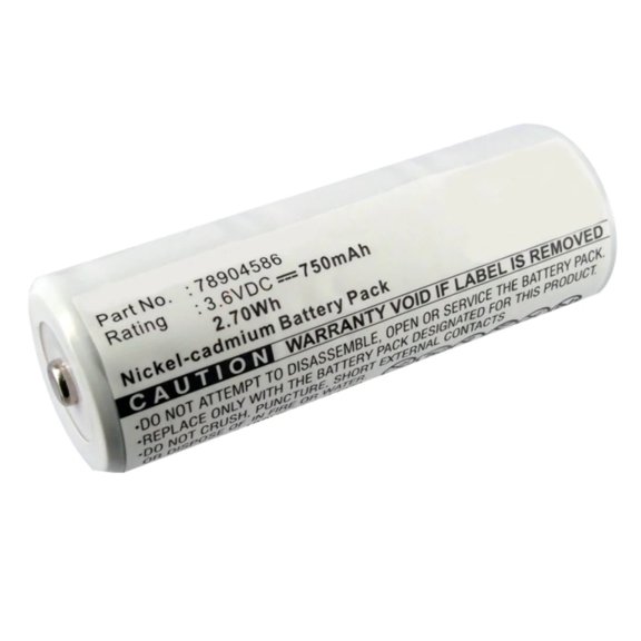 Batteries N Accessories BNA-WB-C9363 Medical Battery - Ni-CD, 3.6V, 750mAh, Ultra High Capacity - Replacement for Welch-Allyn 78904586 Battery