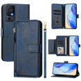 thumbnail image 3 of Funda para TCL 40 SE Cartera de Mano con Cremallera y Correa Cruzada Desmontable, 3 of 5