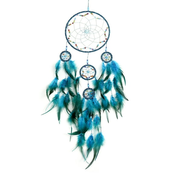 5 Circles Dream Catcher Handmade Traditional Dream Catchers Wall Hanging