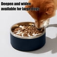 thumbnail image 5 of Pet Bowls Dog Bowls 304 Stainless Steel Dog Bowl Non Slip Anti Knockover Large Capacity Rust Resistant Easy Clean Food Water Bowl for Medium Large Dogs Indoor by PALIFEUR, 5 of 7