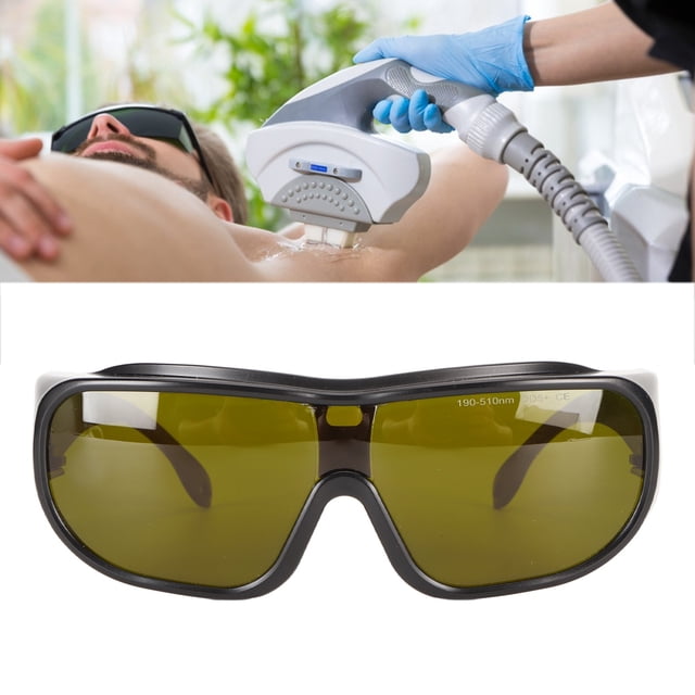 Gafas De Protección Láser, Protección Para Los Ojos A Prueba De Rayos UV Uso Cómodo Absorción De Luz Lentes De PC Grandes Gafas De Seguridad Láser Para Operaciones De Taller
