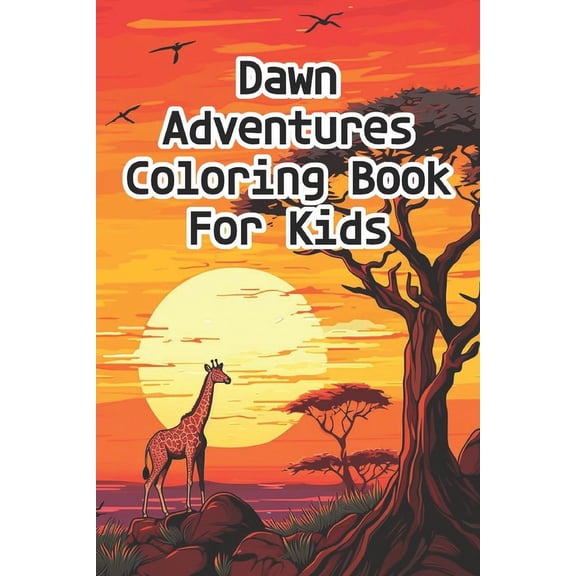 Dawn Adventures Coloring Book For Kids, (Paperback)