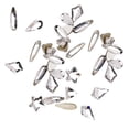 thumbnail image 2 of Conjunto de cristal Vogacara 50 piezas decoración uñas arte diamantes de imitación blanco, 2 of 6