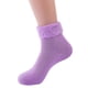 thumbnail image 1 of 3 Pairs Extra Warm Womens Super Soft Thermal Bed Socks, Fluffy Socks Womens Ideal for Cold Evenings - Fleece Lining, Cosy, Comfortable, 1 of 5