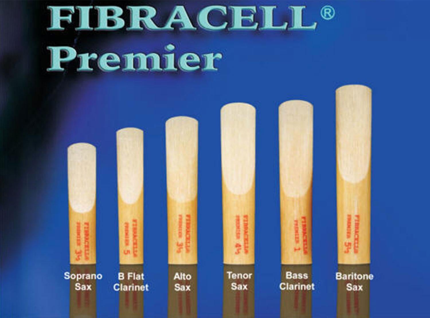 Fibracell Premier Synthetic Bass Clarinet Reed Strength 4.5 