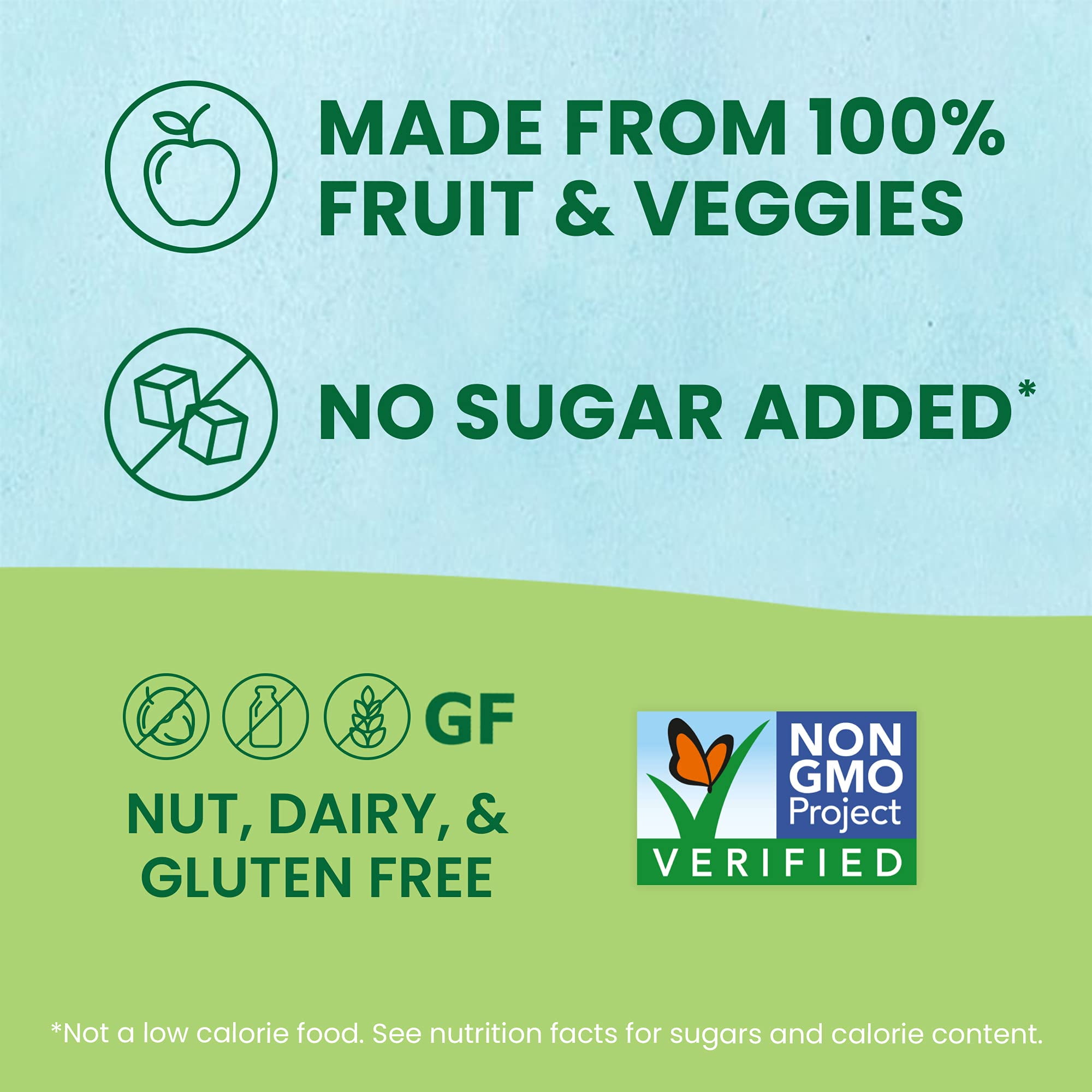 GoGo SqueeZ Fruit & VeggieZ, Variety Peach/Strawberry (Pack of 16)