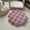 🔥 Pink_New, variant on Washable Round Pet Mat 30x30cm, Plush Rabbit Cushion, Warm Soft Bed for Dogs and Cats, Comfortable Pet Supplies, Durable Non-Slip Design, Easy to Clean, Perfect for Home Use and Travel