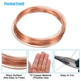 thumbnail image 4 of Uxcell Half Hard Copper Wire, 2Pcs 20Gauge/0.8mm Diameter 7m/22.96ft  Craft Wire, 4 of 5