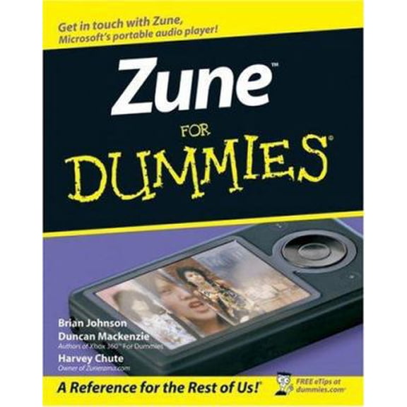 Pre-Owned Zune For Dummies (Paperback) 0470120452 9780470120453