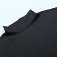 thumbnail image 6 of OSOLU Women Solid Color Personality Street High Neck Spring New Long Sleeve Tops T-Shirt Tee Leisure Women Tops Dressy Casual, 6 of 7