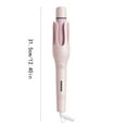 thumbnail image 3 of Rotating Curling Iron, 2-in-1 Straight and Rolled Auto Hair Curler, Automatic Curling Iron with 3 Temperature, Automatic Shut-Off, Anti-Scald, Anti-Tangle Rotating Curling Wand, 3 of 9