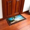 thumbnail image 7 of Rubber Welcome Door Mat Insert, Decorative Indoor Outdoor Doormat Insert Non Slip Front Door Mat Insert, Easy to Clean Low Profile Mat Insert for Doormat Tray 11.3X23.2Inch (Seaside Insert A), 7 of 7