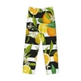 thumbnail image 4 of Daiia Orange and Lemon Men's Sleep Pant with Pockets and Drawstring,Pajama Pants-XX-Large, 4 of 9