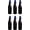 Black, variant on Blank Neoprene Beer Bottle Coolie with Opener (Red, 1)