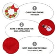 thumbnail image 4 of HORIALENCE 2Pcs Christmas Embroidery Towels with Creative Design for Home and Table Decoration, 4 of 5