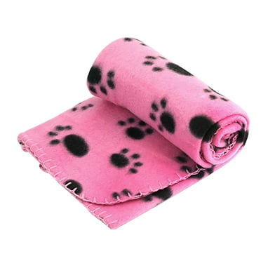 Senfafa Dog Blanket for Small Dogs Washable Soft Fuzzy Pets Blankets, Cozy and Lightweight, 23.62" × 27.56"