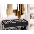thumbnail image 4 of Simple Houseware Closet Ropa interior Organizador Cajón Divisor 4 Set Negro, 4 of 5