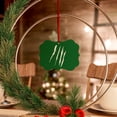 thumbnail image 3 of Effete Feline Claw Marks Scratch Aluminum Ornaments (1, 5, 10, 20pcs), 3 of 4