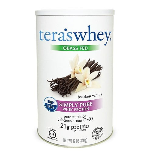 Tera's Whey Grass Fed Whey Protein Powder, Bourbon Vanilla, 21g Protein