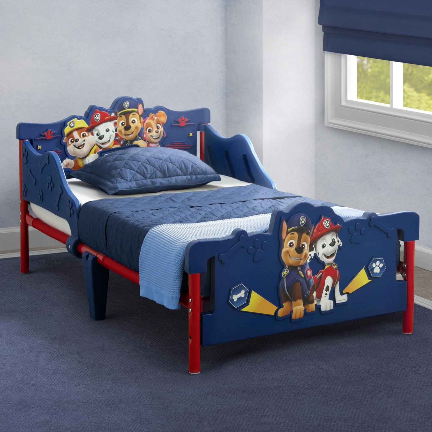 PAW Patrol 3D Toddler Bed by Delta Children, Toddler Bed