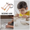 thumbnail image 3 of TABLZONE 12Pcs Childrens Dig Kits Dinosaur Digging Kit For Aspiring Archaeologists Interactive Play 55X16X02in 3 Sets, 3 of 7