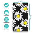 thumbnail image 4 of Yellow Daisy Print Dog Food Mat, Vintage Boho Floral Pet Feeding Mat Durable Waterproof No-Spill Absorbent Mat for Dogs and Cats, 4 of 5