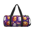 thumbnail image 2 of XMXT Gym Bag for Women, Halloween Candy Skeleton Cartoon Print Large Capacity Gym Duffle Bag, Multicolor, 2 of 8