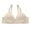 Beige, variant on ManxiVoo Wireless Traditional Bras for Women Lightweight Comfort Minimalist Design Natural Shape Everyday Wear L Size Light Yellow