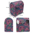 thumbnail image 4 of Botanic Stand Mixer Cover, Rural Blossoming Poppy Flower Nature Valley Summer Flourish Retro, Kitchen Appliance Organizer Bag Cover with Pockets, 5 Quarts, Pink Violet Blue Green, by Ambesonne, 4 of 4