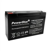 PowerStar 6V 10AH Sealed Lead Acid Rechargable Multipurpose Battery ATV