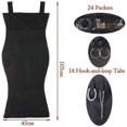 thumbnail image 3 of Hanging Jewelry Organizer, Closet Storage 2-sided, 3 of 5