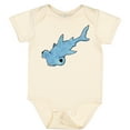 thumbnail image 3 of Inktastic Cute Hammerhead Shark Boys or Girls Baby Bodysuit, 3 of 5