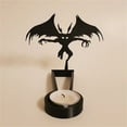 thumbnail image 6 of HGDHJO Funny Shadow Candle Holders Vintage Halloween Home Decor Centerpiece Candleholder Tabletop Decorative TeaLight Candle Stands Decorations Gift Home Decoration, 6 of 9