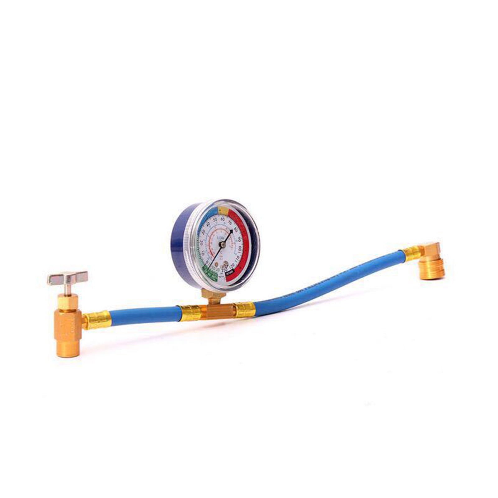 CarBole Universal Car Air Conditioning AC R134a Refrigerant Recharge Hose Pressure Gauge CarBole Universal Car Air Conditioning AC R134a Refrigerant Recharge Hose Pressure Gauge
