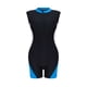 thumbnail image 4 of Trajes de baño de una pieza para mujer, traje de baño deportivo de una pieza con cremallera a juego, traje de baño ajustado para surf, traje de baño para mujer, 4 of 9