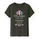 thumbnail image 5 of Mujeres Manga Corta de Verano Tops Pascua Impresa Cuello Redondo, Blusa de Moda Casual para la Primavera, 5 of 5