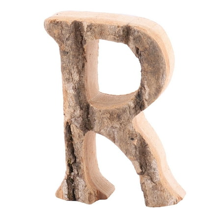 - Unique Bargains Family Street Wood R Shaped Retro Style Door Plate Letter Label Sign Wall Decor