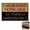 Black, variant on Welcome Door Mat, Faith Inspired "I AM BLESSED" Carpet, Non-Slip Rubber Backing Indoor Outdoor Mat for Front Porch Entryway, 40*60cm
