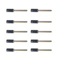 thumbnail image 1 of Eigraketly Varillas de tambor de lijado de 10 piezas, accesorio de conexión, conector de vástago, componentes modificados, repuesto de varilla de anillo Artesanía 6.35 mm Eigraketly TO005348-02, 1 of 6