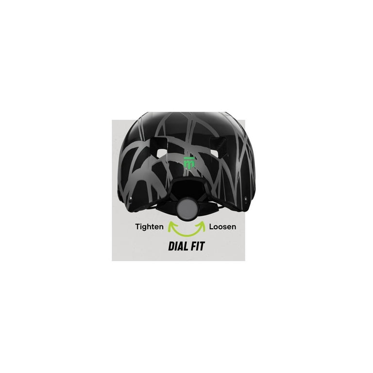 Mongoose Rebel Youth Multi-Sport Helmet, Gray photo 3