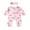 Pink 1, variant on aturustex Toddler Baby Girl Zipper Romper with Bow Headband 0-18M Infant Bow Dot Pattern Jumpsuit Set Long Sleeve Rompers Zip Up Crew Neck Bodysuits Pute 2Pcs Daily Comfy Spring Fall Outfits