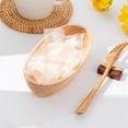 thumbnail image 2 of Mosiee Oval Wooden Tray Dinner Plates Tableware Bowl For Dishes Snacks Dried Fruits Dinner Parties Exquisite Craftsmanship, 2 of 9