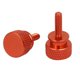 thumbnail image 2 of Tornillos de pulgar estriados completamente roscados para caja de computadora PC Naranja M3.5x12mm 10pcs, 2 of 3