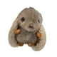 thumbnail image 5 of Llavero de conejito de peluche, fácil de llevar, suave, accesorio de regalo ideal para mujeres. Gris, 5 of 9