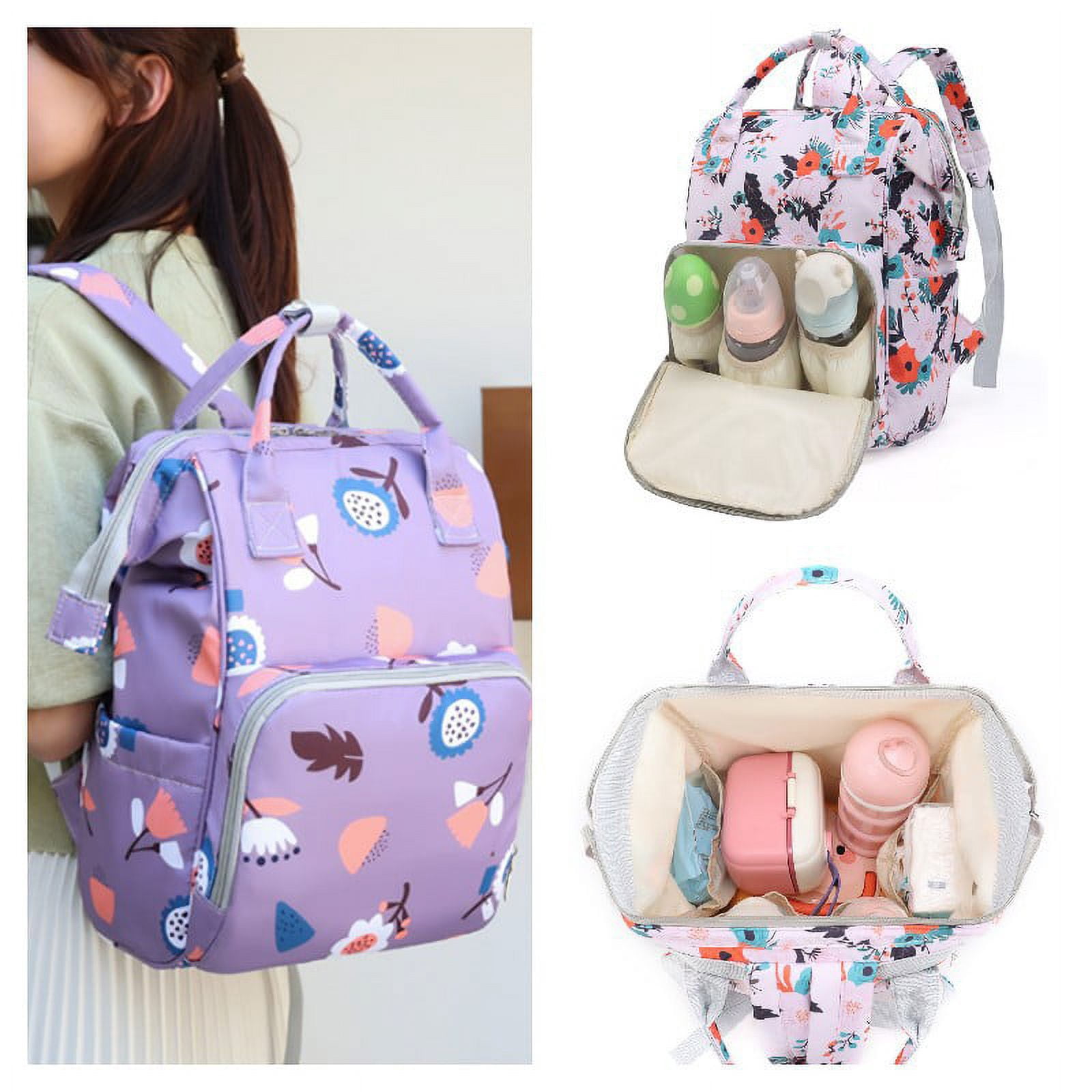 Mummy Bag Large Capacity Multi-function Diaper Backpack Travel Backpack Maternity Baby Changing Bags Baby Stroller Backpack