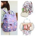 thumbnail image 2 of Mummy Bag Large Capacity Multi-function Diaper Backpack Travel Backpack Maternity Baby Changing Bags Baby Stroller Backpack, 2 of 8