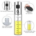 thumbnail image 3 of mmirethe Stainless Steel Oil Spray Bottle Kit Oil Dispenser with Scale Kitchen Oil Sprayer, 3 of 6