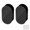 Black, variant on 2Pcs Reusable Cable Clips with Adhesive Backing, Acrylic Cord Holder for Flat Surfaces, USB Wire Storage