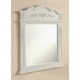 thumbnail image 4 of Elegant Decor Danville 32 In. Traditional Mirror In Antique White, 4 of 4