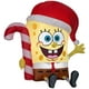 thumbnail image 1 of Decoración inflable de Navidad Gemmy Bob Esponja con bastón de caramelo 3 pies, 1 of 2
